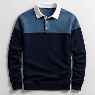 Nicolas | Polo de luxe à manches longues
