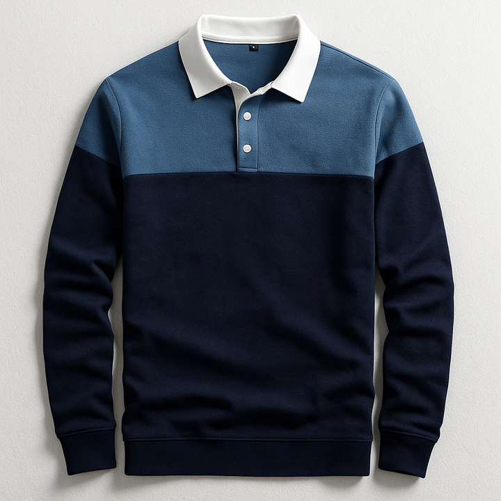 Nicolas | Polo de luxe à manches longues