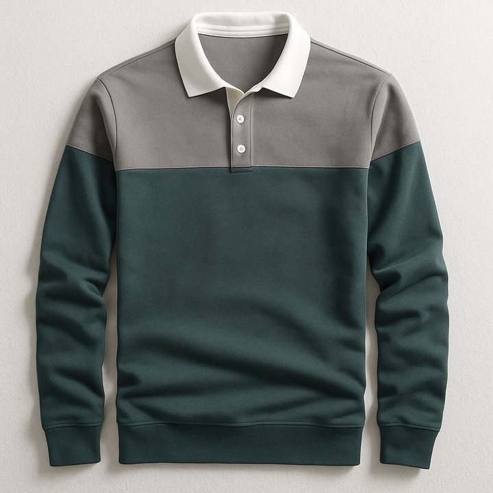 Nicolas | Polo de luxe à manches longues