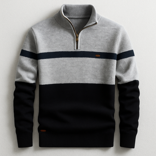 Quentin | Pull zippé au col