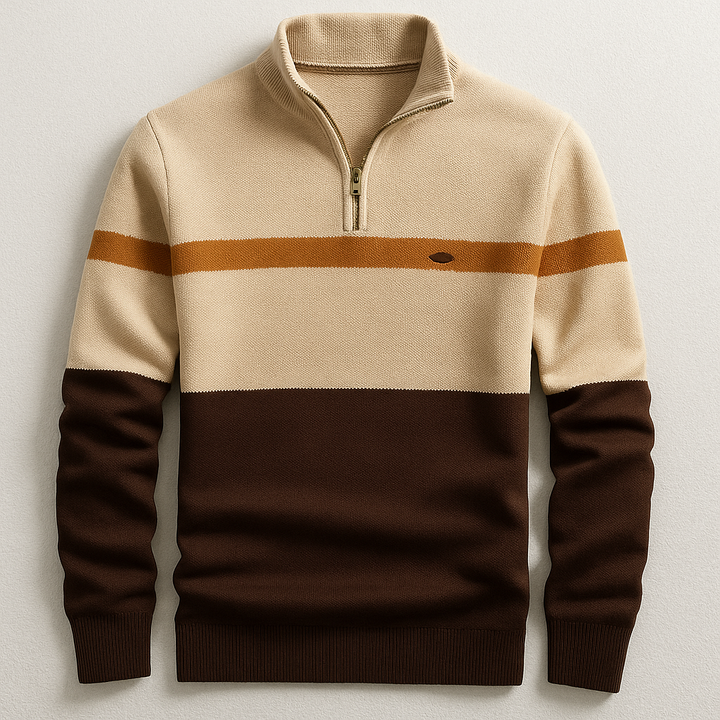 Quentin | Pull zippé au col