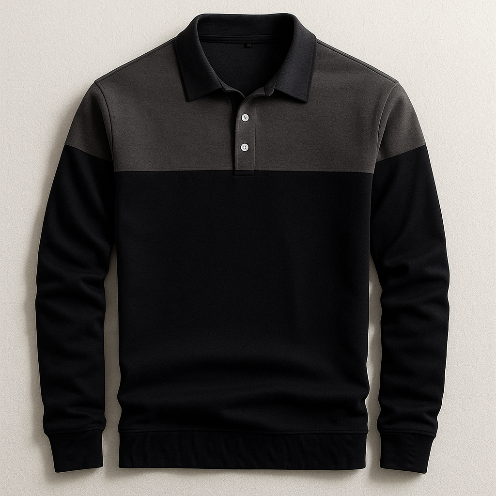Nicolas | Polo de luxe à manches longues