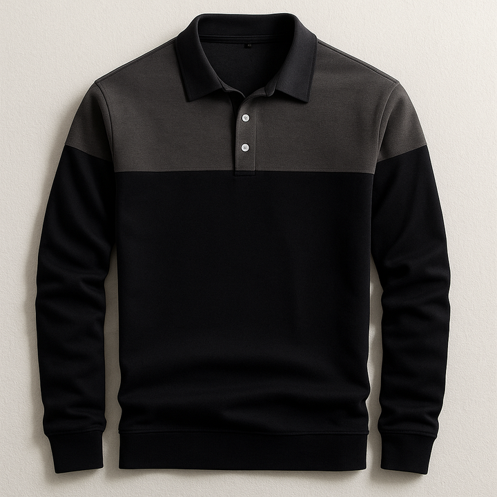 Nicolas | Polo de luxe à manches longues