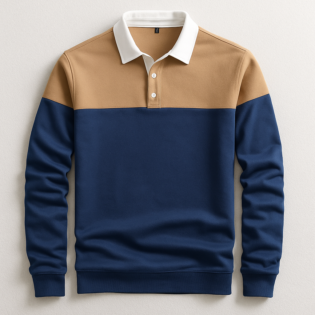 Nicolas | Polo de luxe à manches longues