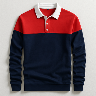 Nicolas | Polo de luxe à manches longues