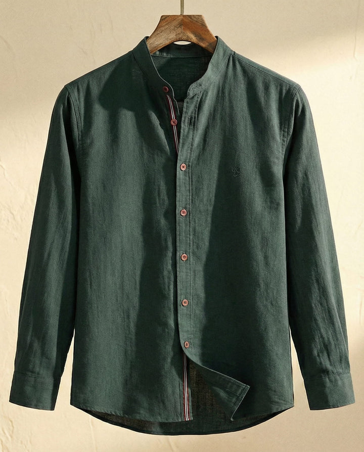 Jean-Olivier | Chemise élégante col mao