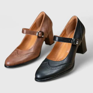 Brigitte | Babies à talon bottier