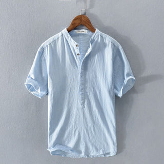 Théo | Chemise à col mao