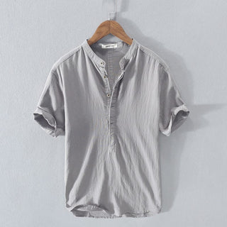 Théo | Chemise à col mao