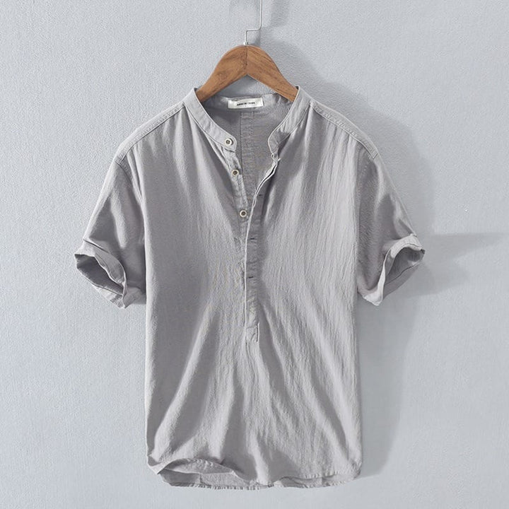 Théo | Chemise à col mao