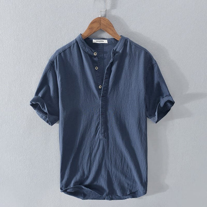 Théo | Chemise à col mao