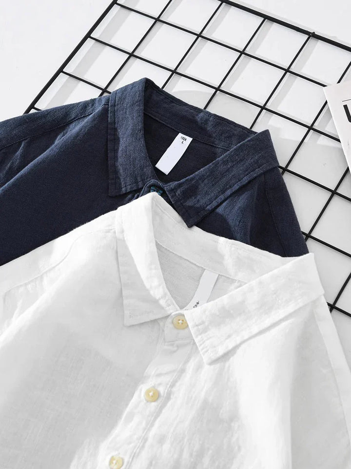 Louis-Pierre | Chemise demi-patte boutonnée
