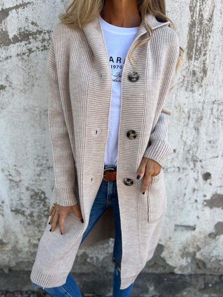 Lorraine | Cardigan long élégant