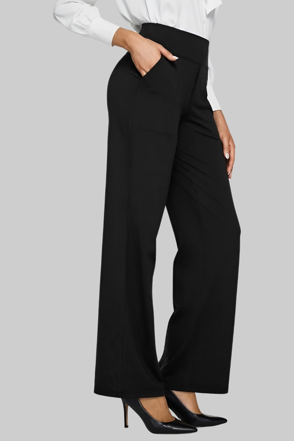 Clarisse | Pantalon extensible décontracté