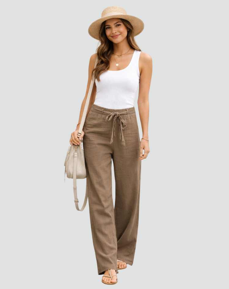 Annette | Pantalon chic à jambes larges