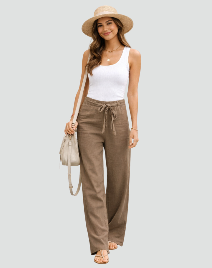 Annette | Pantalon chic à jambes larges