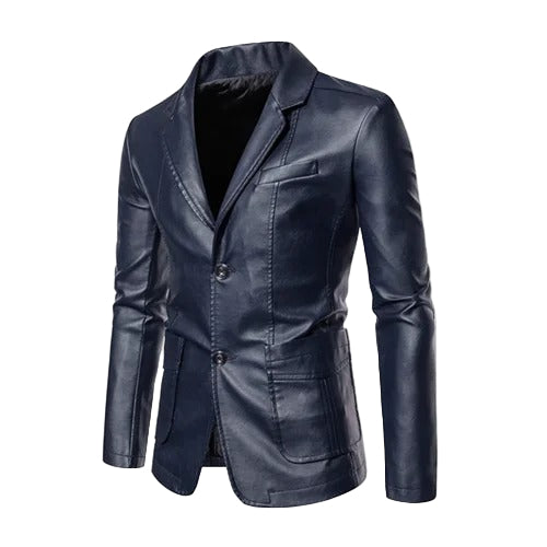Pascal | Veste en cuir élégante et décontractée