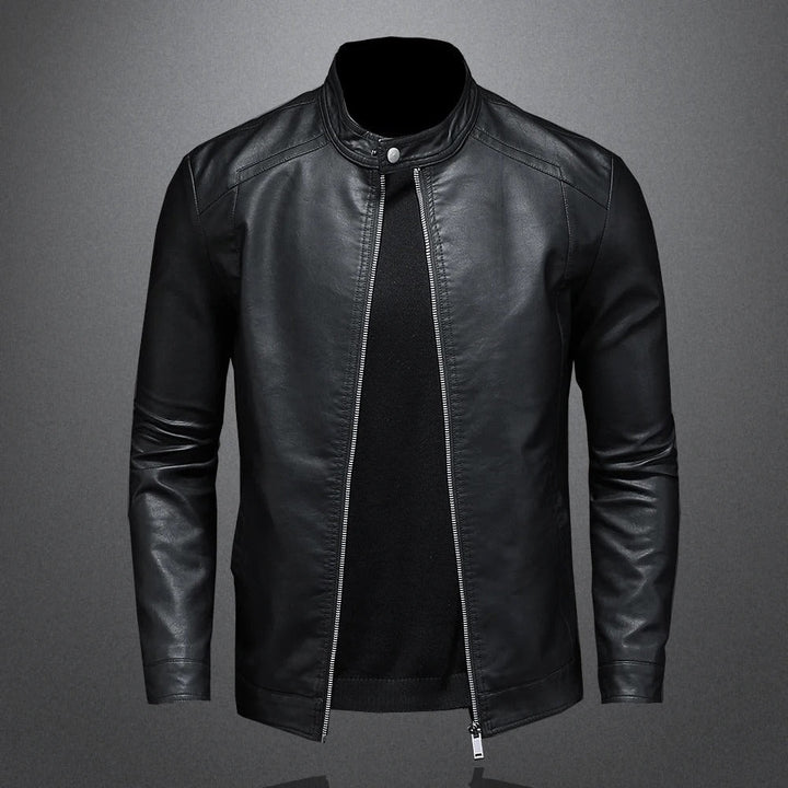 Paul | Veste en cuir classique