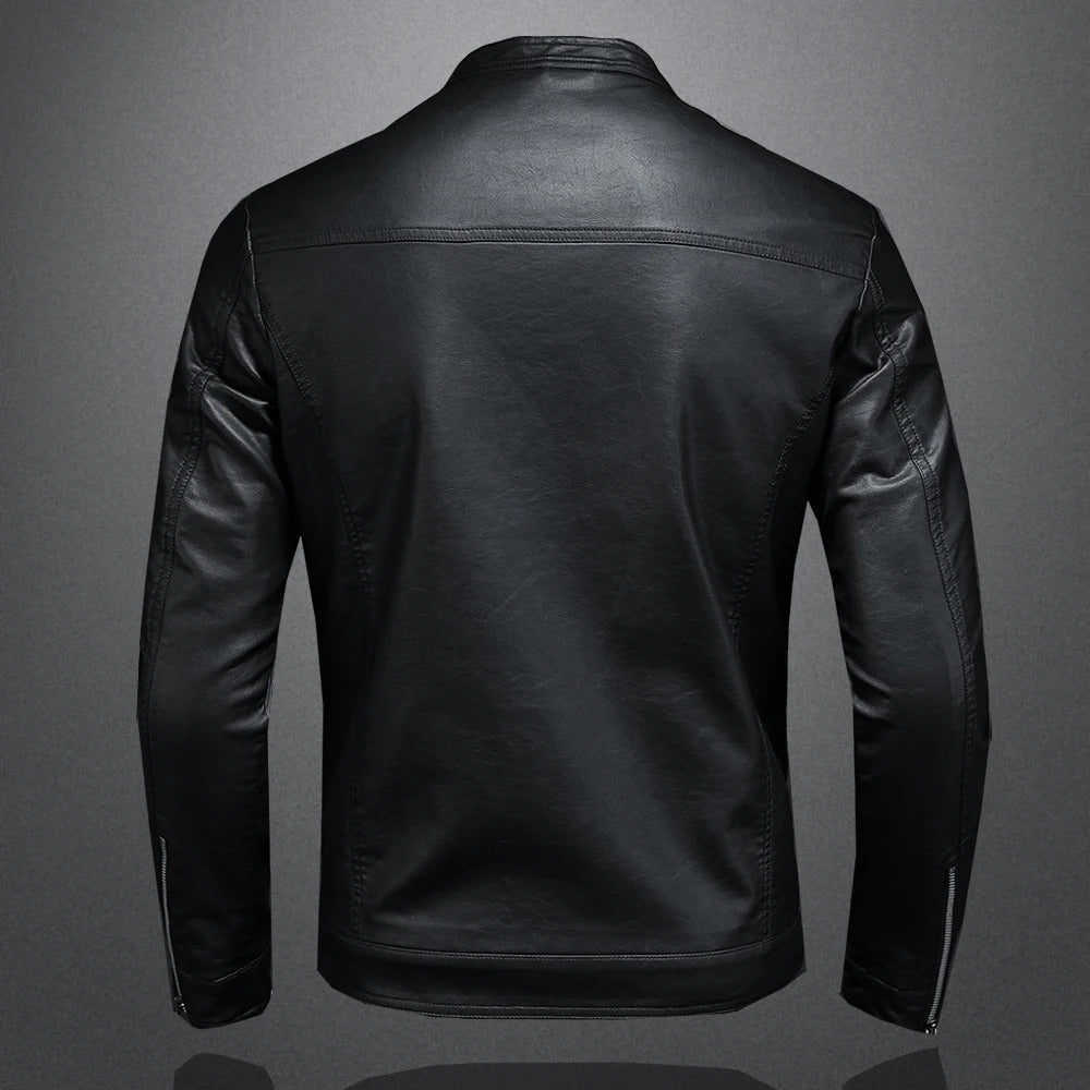 Paul | Veste en cuir classique