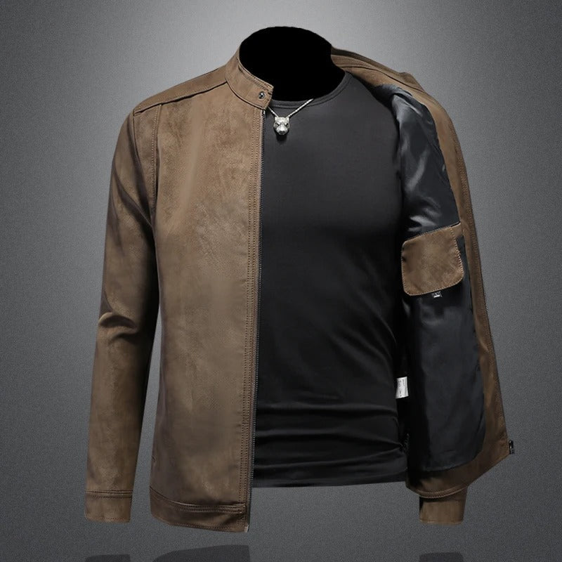 Yves | Veste en cuir de haute qualité