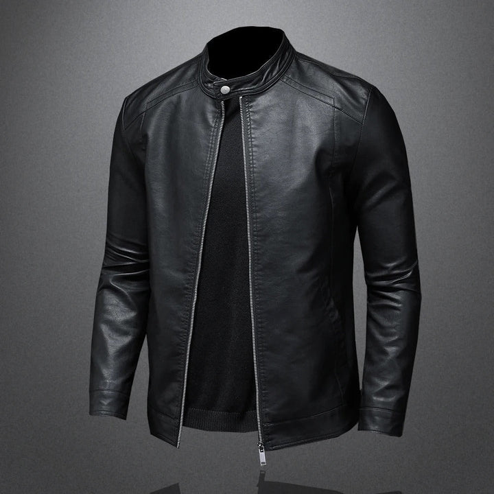 Paul | Veste en cuir classique