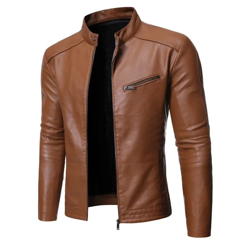 Simon | Veste élégante en cuir