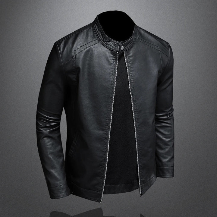 Paul | Veste en cuir classique