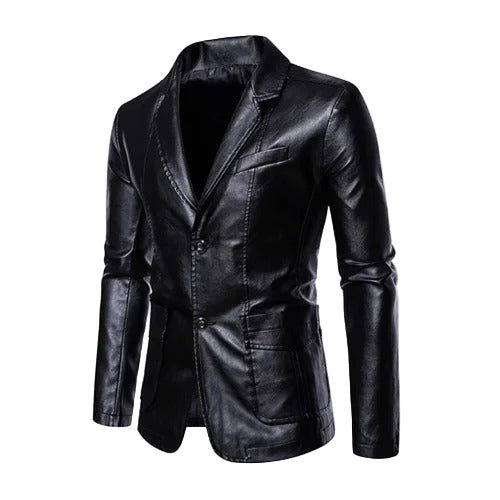 Pascal | Veste en cuir élégante et décontractée