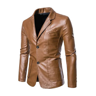 Pascal | Veste en cuir élégante et décontractée