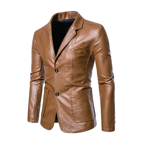 Pascal | Veste en cuir élégante et décontractée