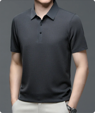 Valentin | Polo texturé à manches courtes