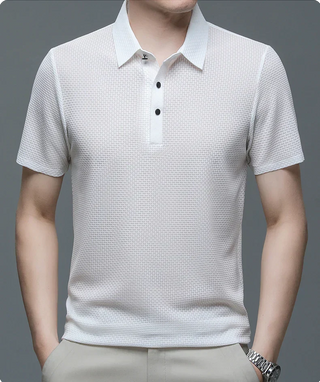 Valentin | Polo texturé à manches courtes