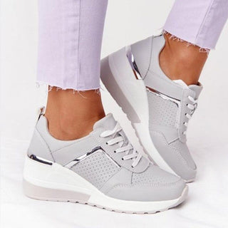 Maïwenn | Baskets confortables à talon compensé