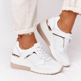 Maïwenn | Baskets confortables à talon compensé