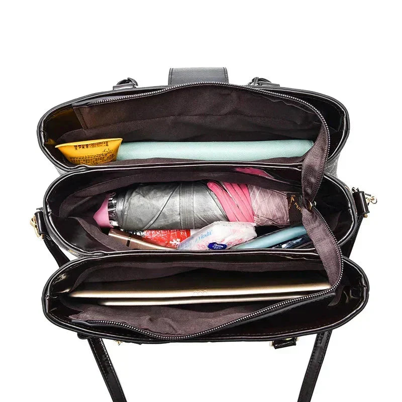 Céleste Lumière | Sac à main en cuir véritable