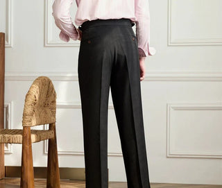 Laurent | Pantalon fluide à taille haute