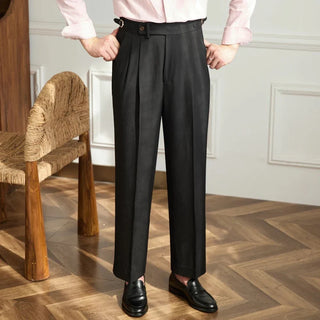 Laurent | Pantalon fluide à taille haute
