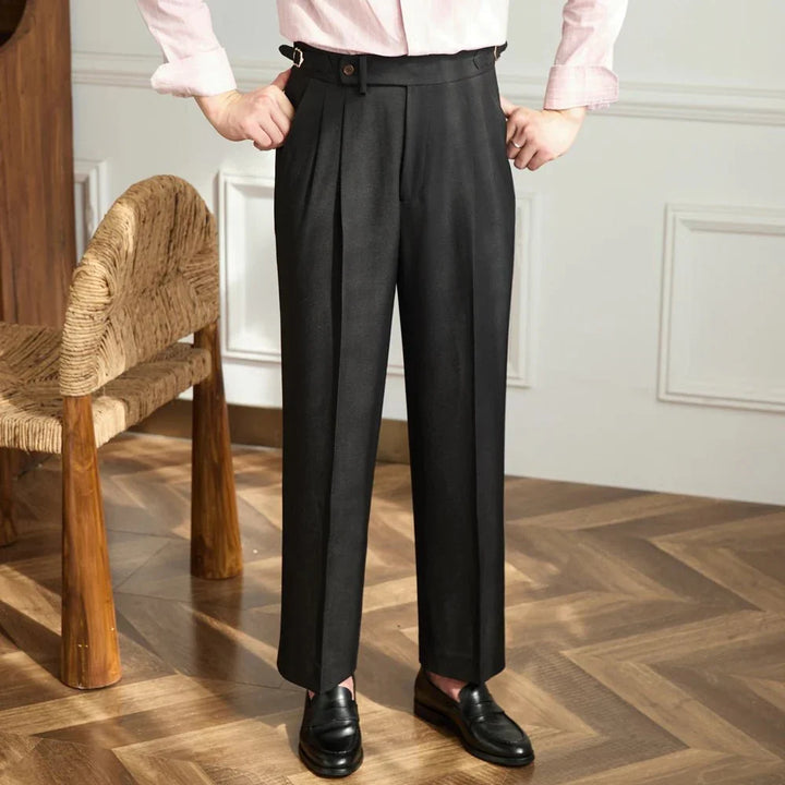 Laurent | Pantalon fluide à taille haute