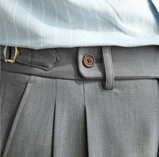 Laurent | Pantalon fluide à taille haute