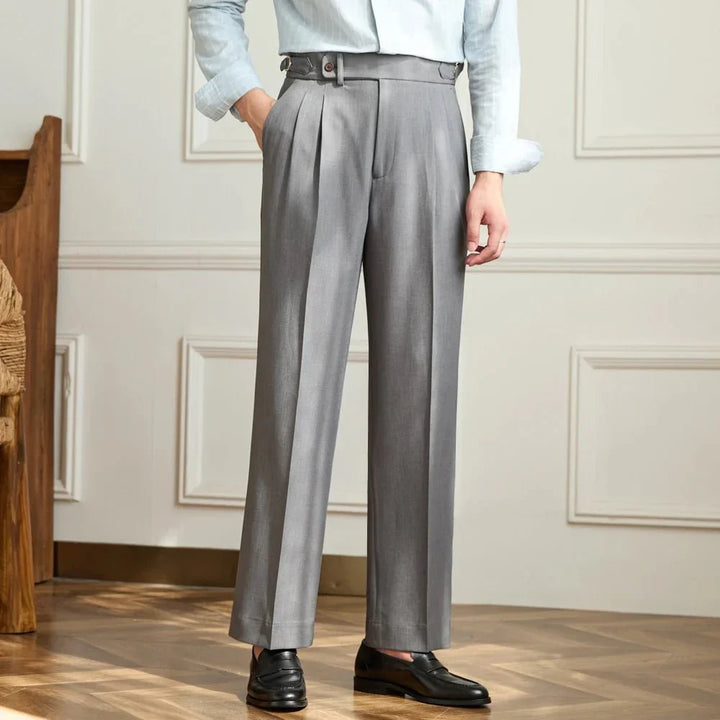 Laurent | Pantalon fluide à taille haute