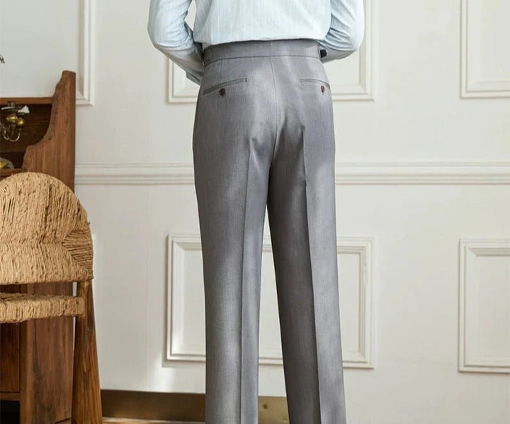 Laurent | Pantalon fluide à taille haute