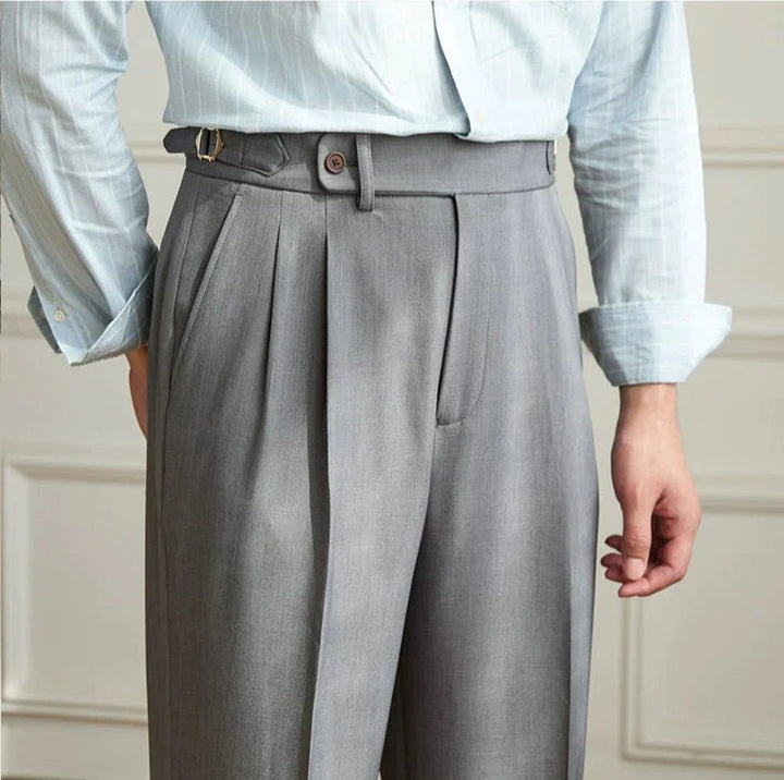 Laurent | Pantalon fluide à taille haute