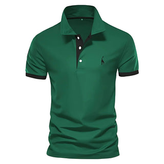 Lucien | Polo à patte de boutonnage
