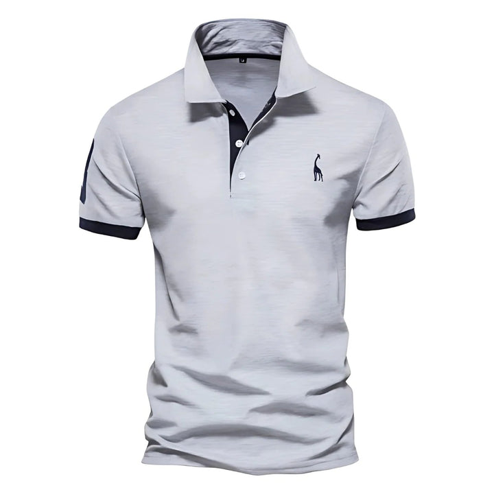Lucien | Polo à patte de boutonnage