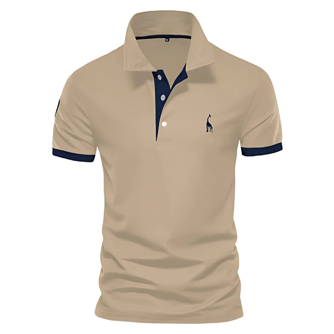 Lucien | Polo à patte de boutonnage