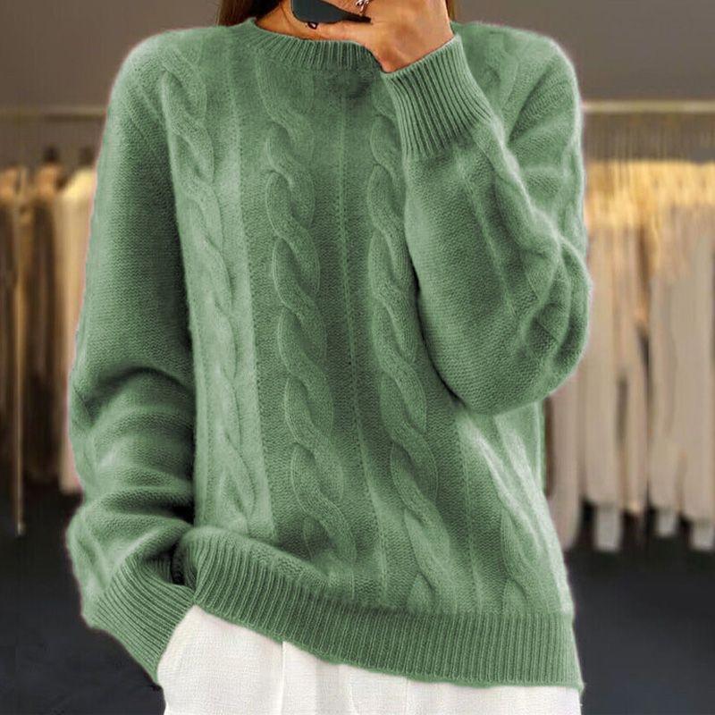 Pascale | Pull côtelé en maille moelleuse