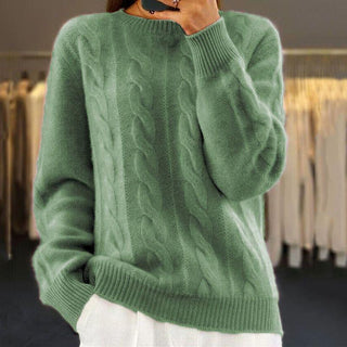 Pascale | Pull côtelé en maille moelleuse