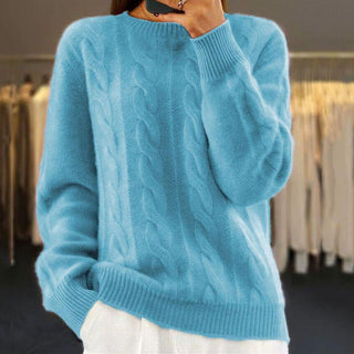 Pascale | Pull côtelé en maille moelleuse