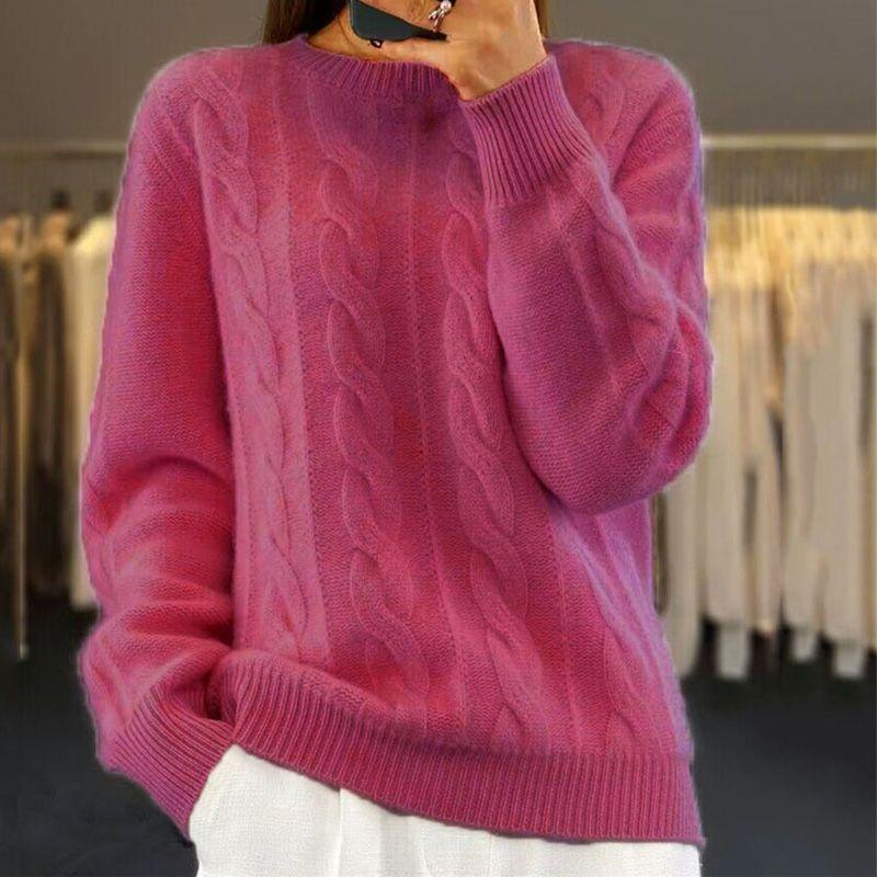Pascale | Pull côtelé en maille moelleuse