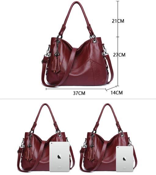 Delphine Rivoli | Sac à main en cuir véritable